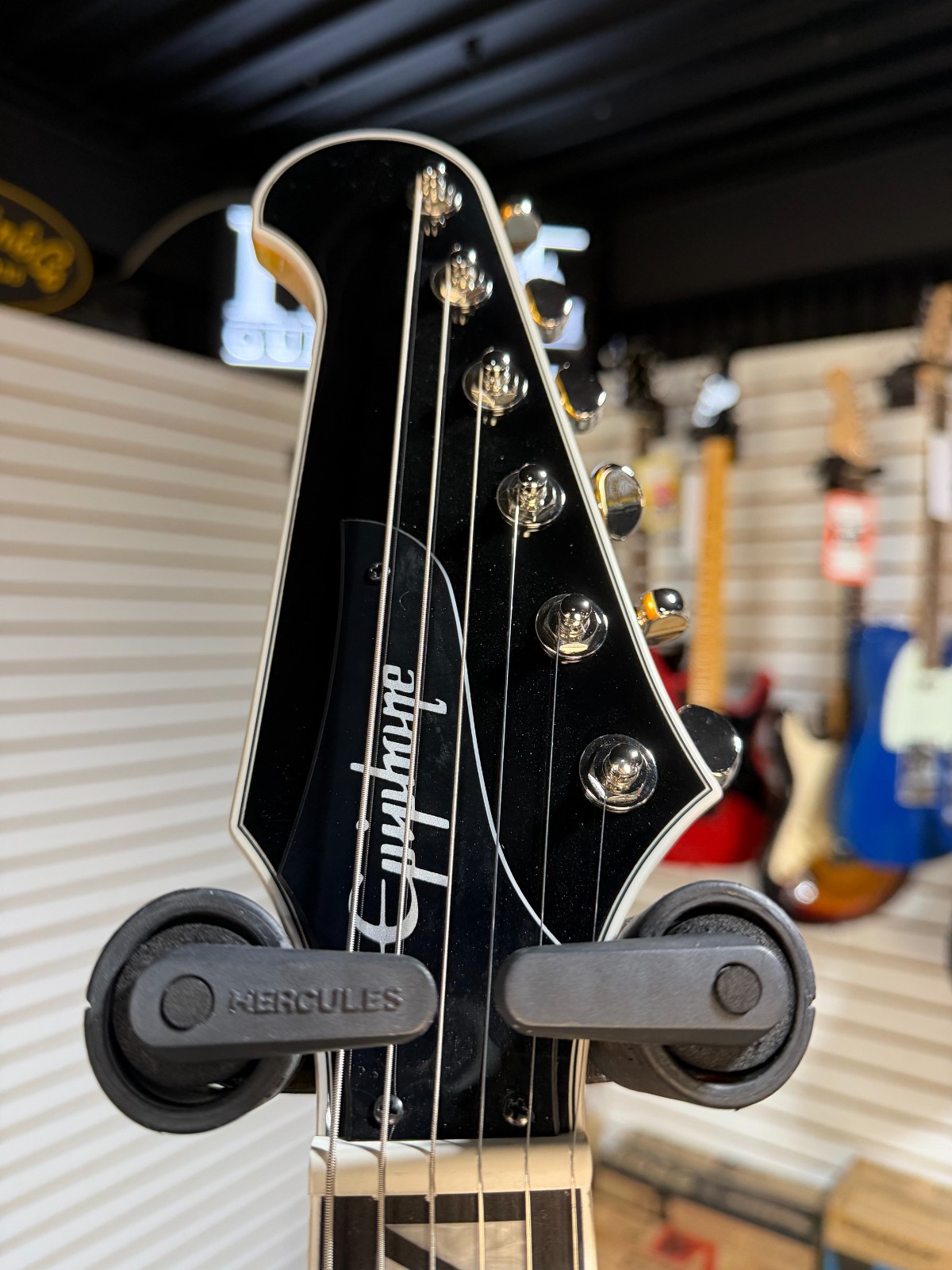 Epiphone Futura Firebird Custom – Firestorm Shift w/Gig Bag & PLEK*D #490