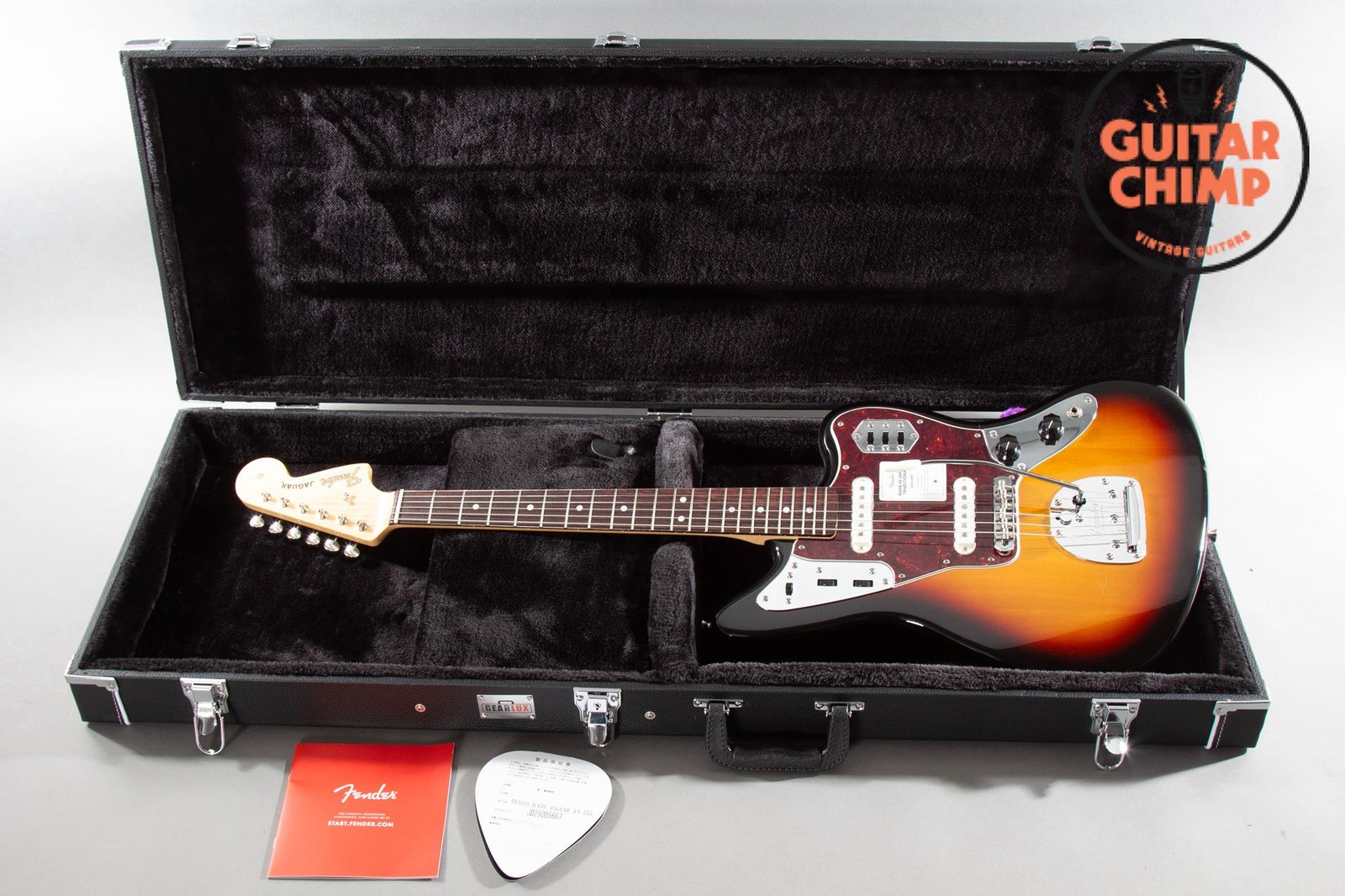 2025 Fender MIJ Japan Traditional II 60s Jaguar Sunburst HSC