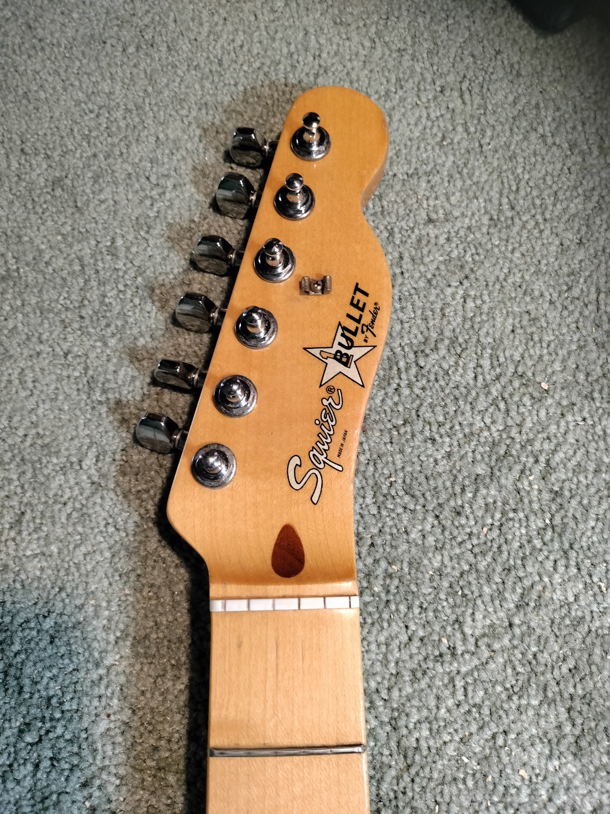 1984 Fender Tele Squier Bullet Telecaster Neck Made In Japan – Fully Loaded MIJ