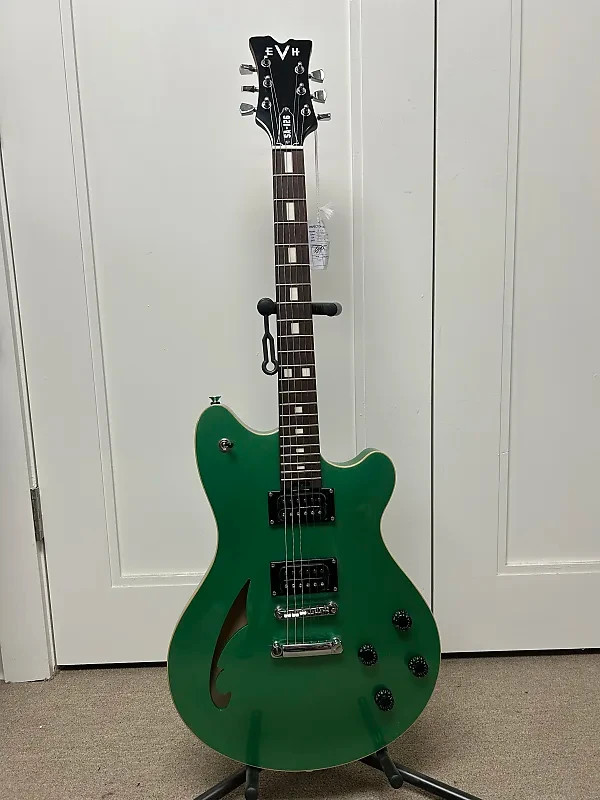 EVH SA-126 Standard Semi Hollowbody Electric Guitar – Pelham Green