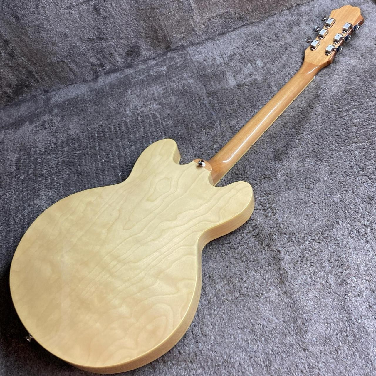 Epiphone Casino NA Natural Hollow Body Layered Maple P-90 Used Japan