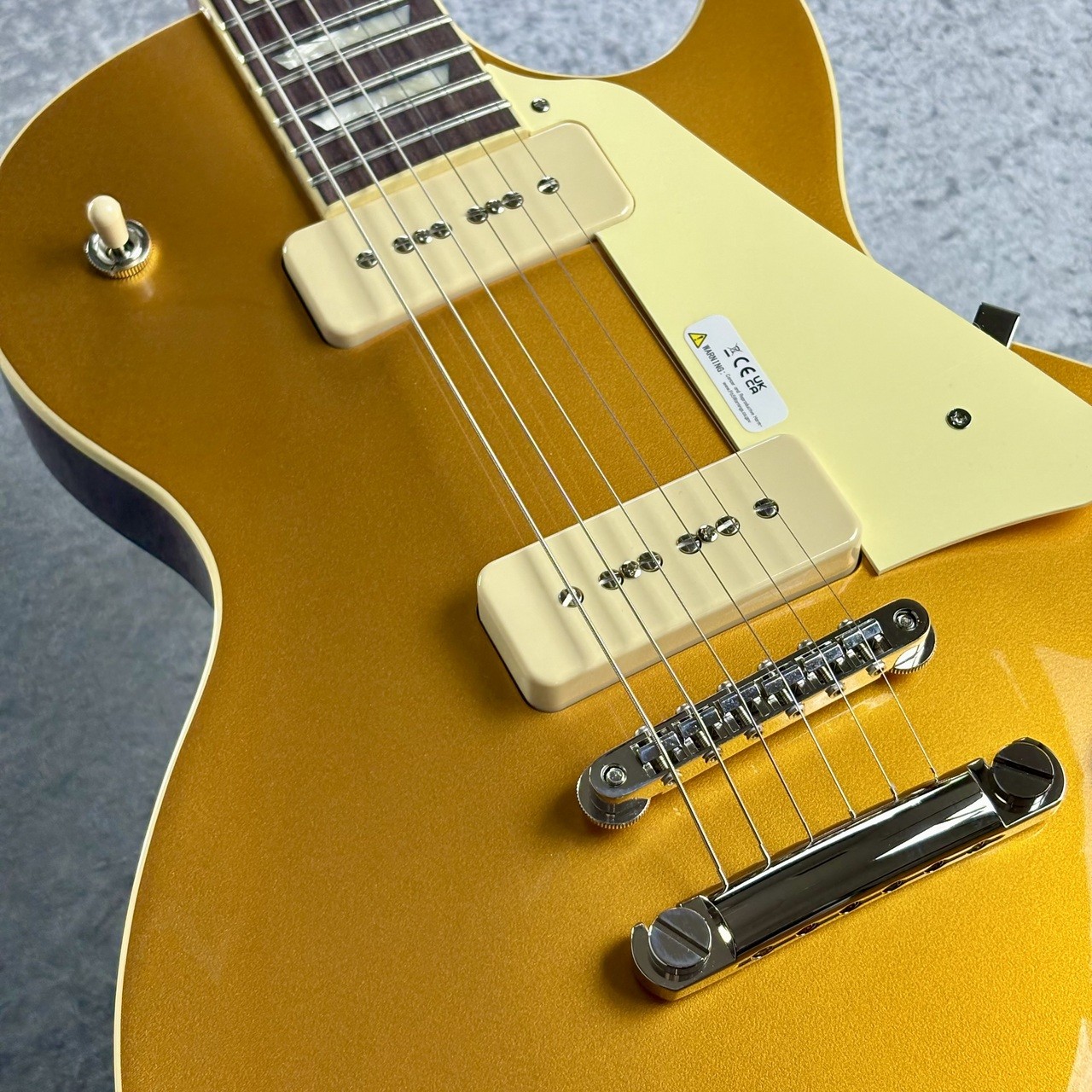 Fujigen NLS110 RMP Antique Gold Mahogany Electric Guitar Shipping From Japan