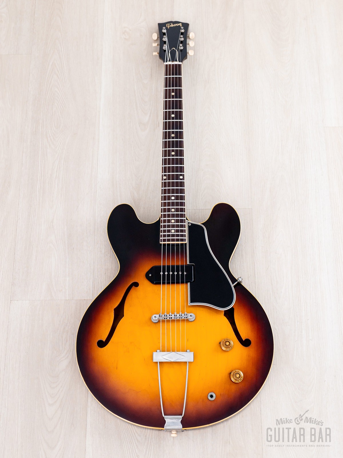 1960 Gibson ES-330 T Vintage Thinline Electric Guitar, 100% Original w/ Case