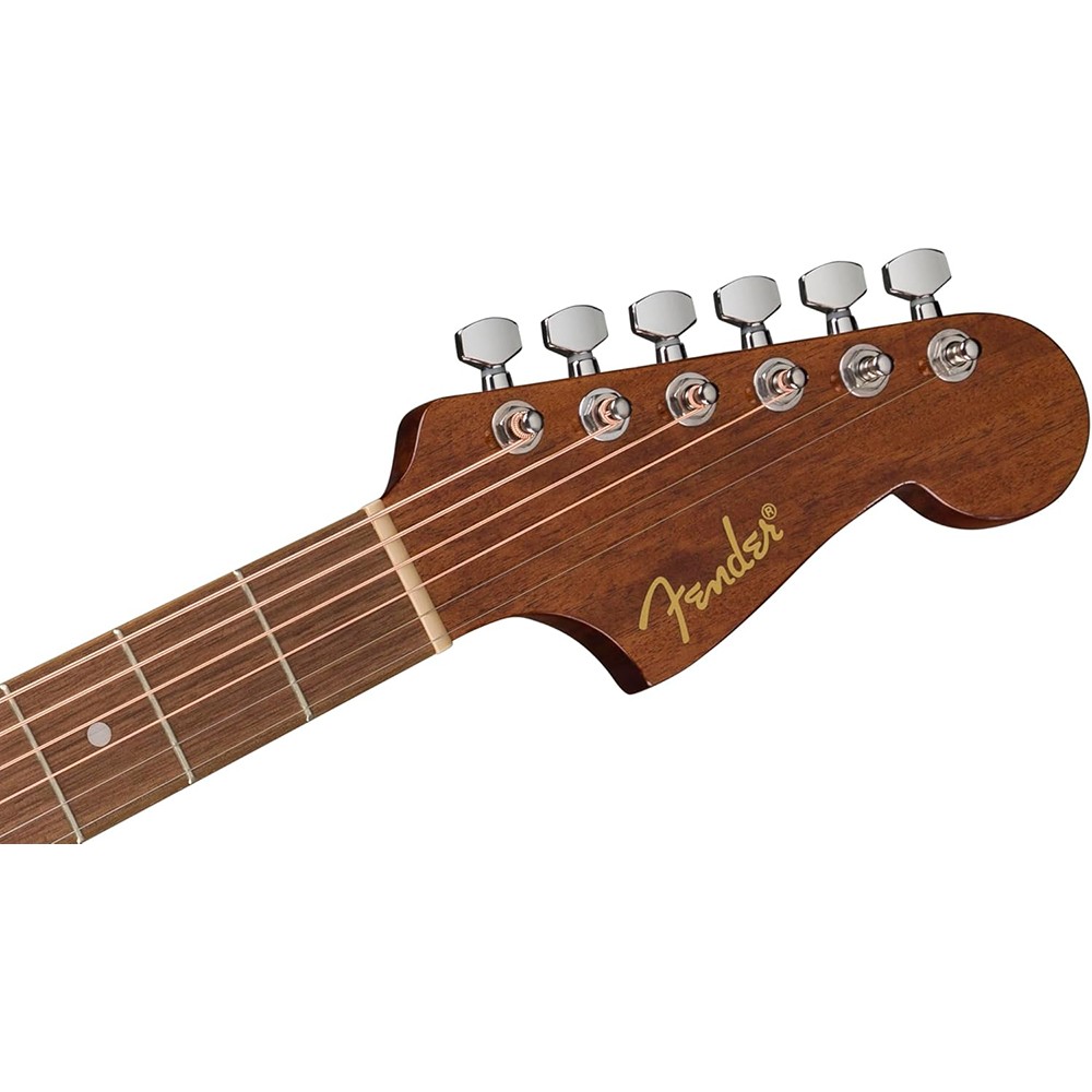 Fender California Standard Redondo CE, Spruce Top, Ivory Pickguard, Black