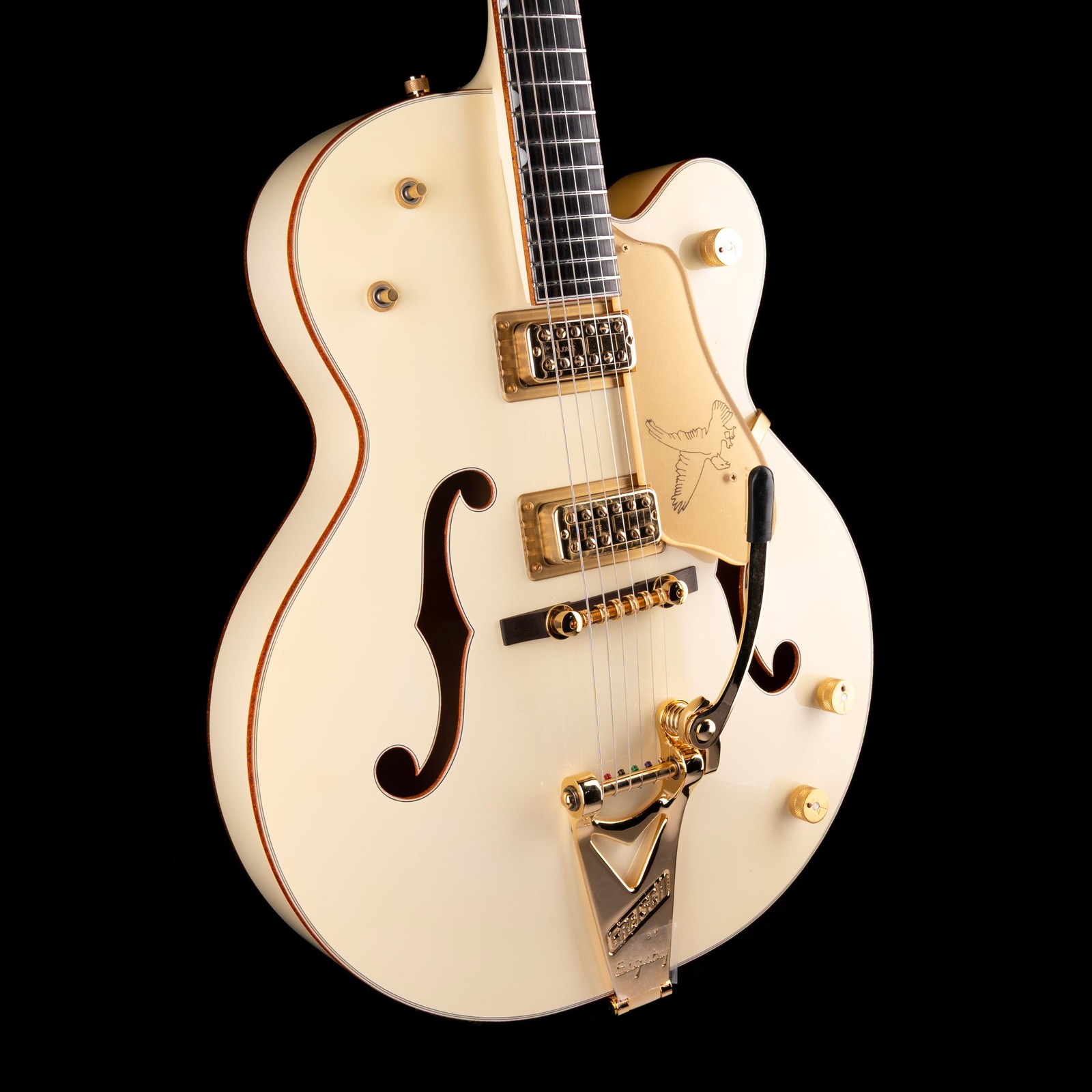 Used 2016 Gretsch G6136T-59 Vintage Select ’59 Falcon Hollow Body Vintage White