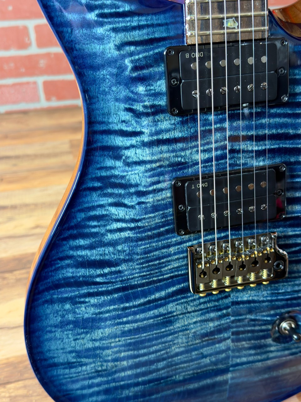 PRS Custom 24-08 10-Top Electric Guitar – Private Stock Custom Blue (with