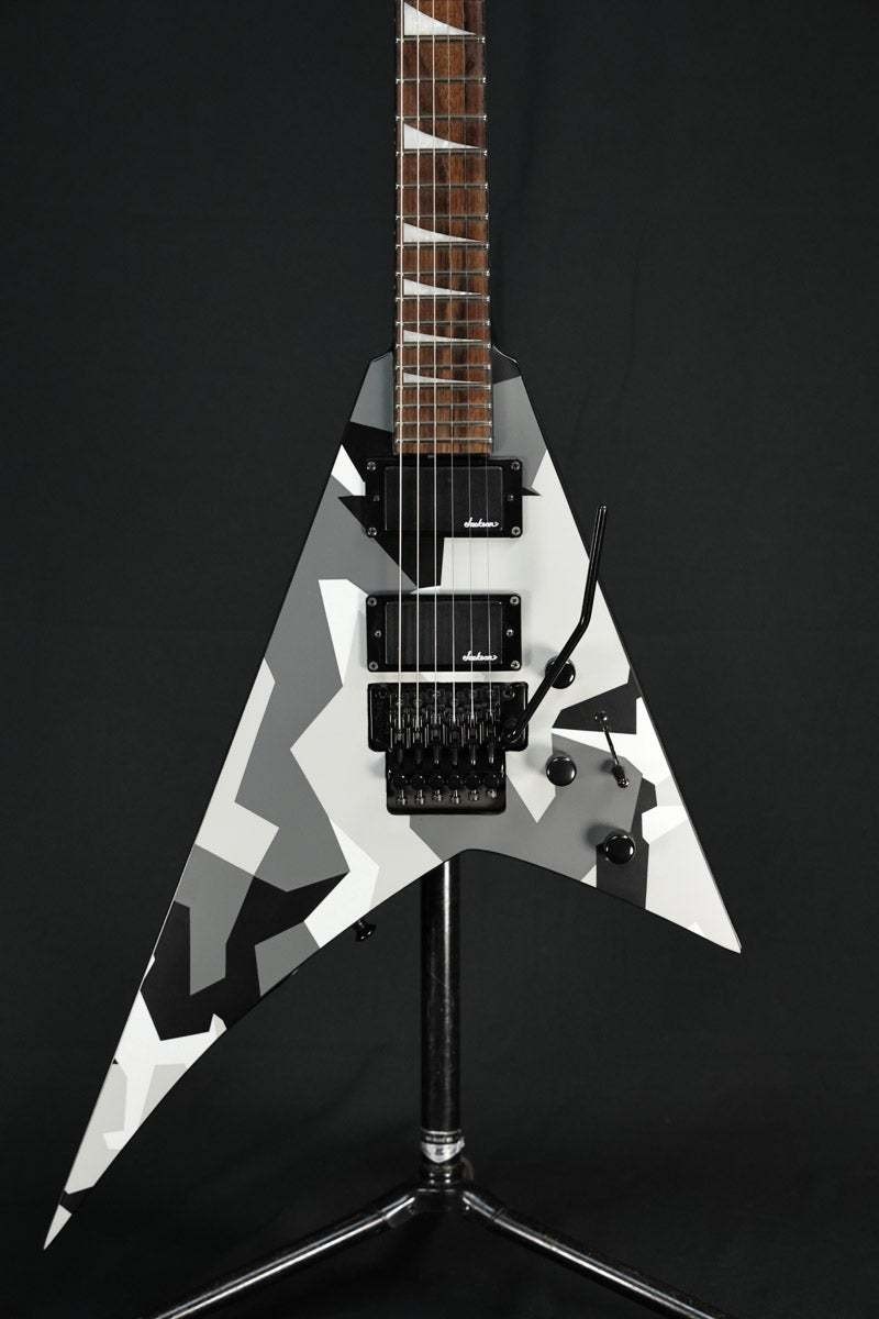 Jackson RRX24 Camo Laurel Winter Camo Used Electric Guitar 2022 w/case USED