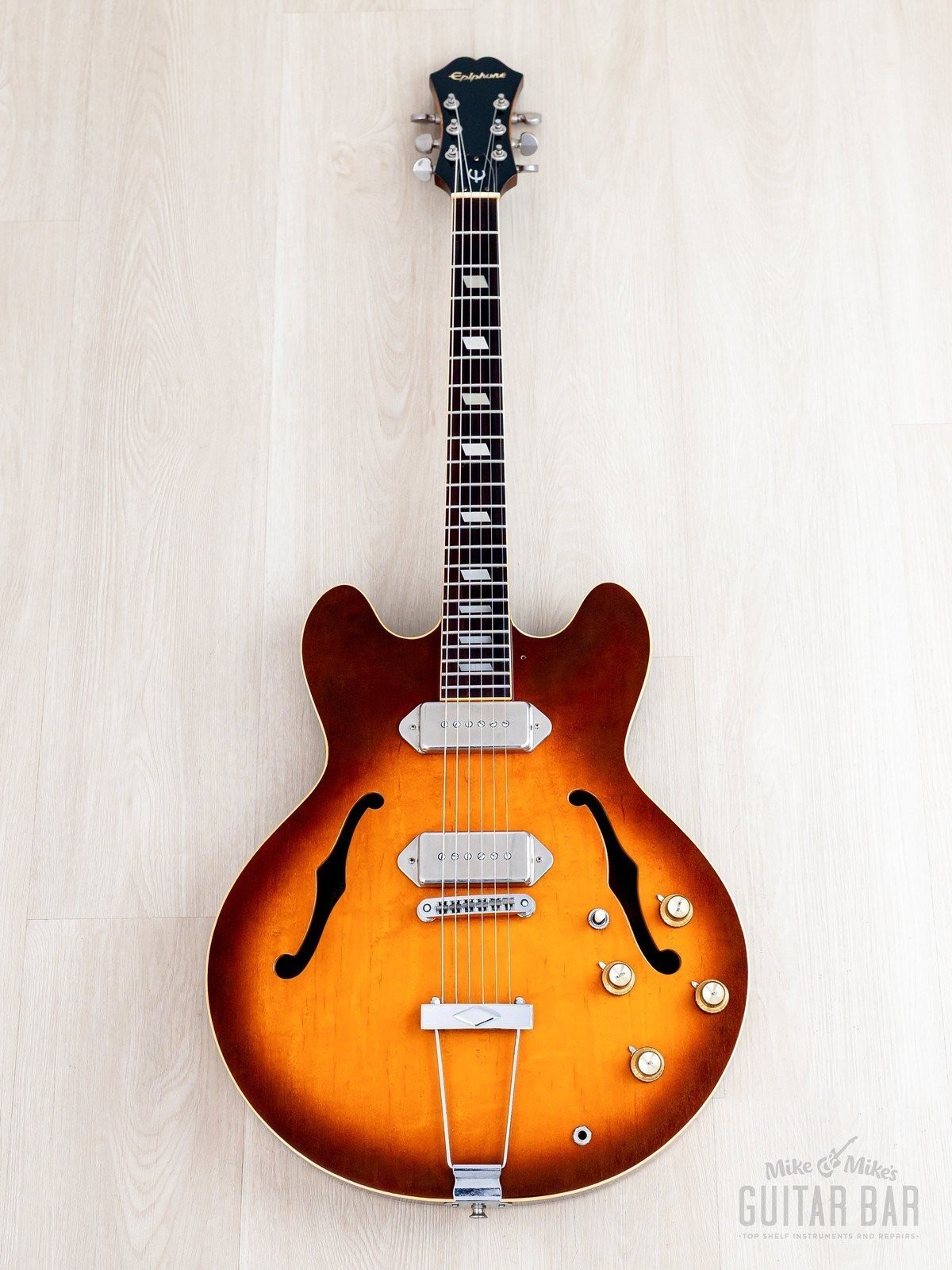 1980 Epiphone Casino Vintage Guitar Sunburst Near-Mint w/ Case, Matsumoku