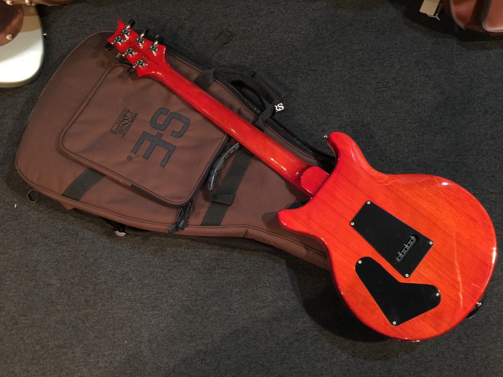 No.023125 RARE! PRS SANTANA model orange mint
