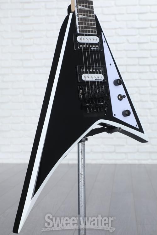 Jackson Rhoads JS3 Electric Guitar – Black with White Bevels