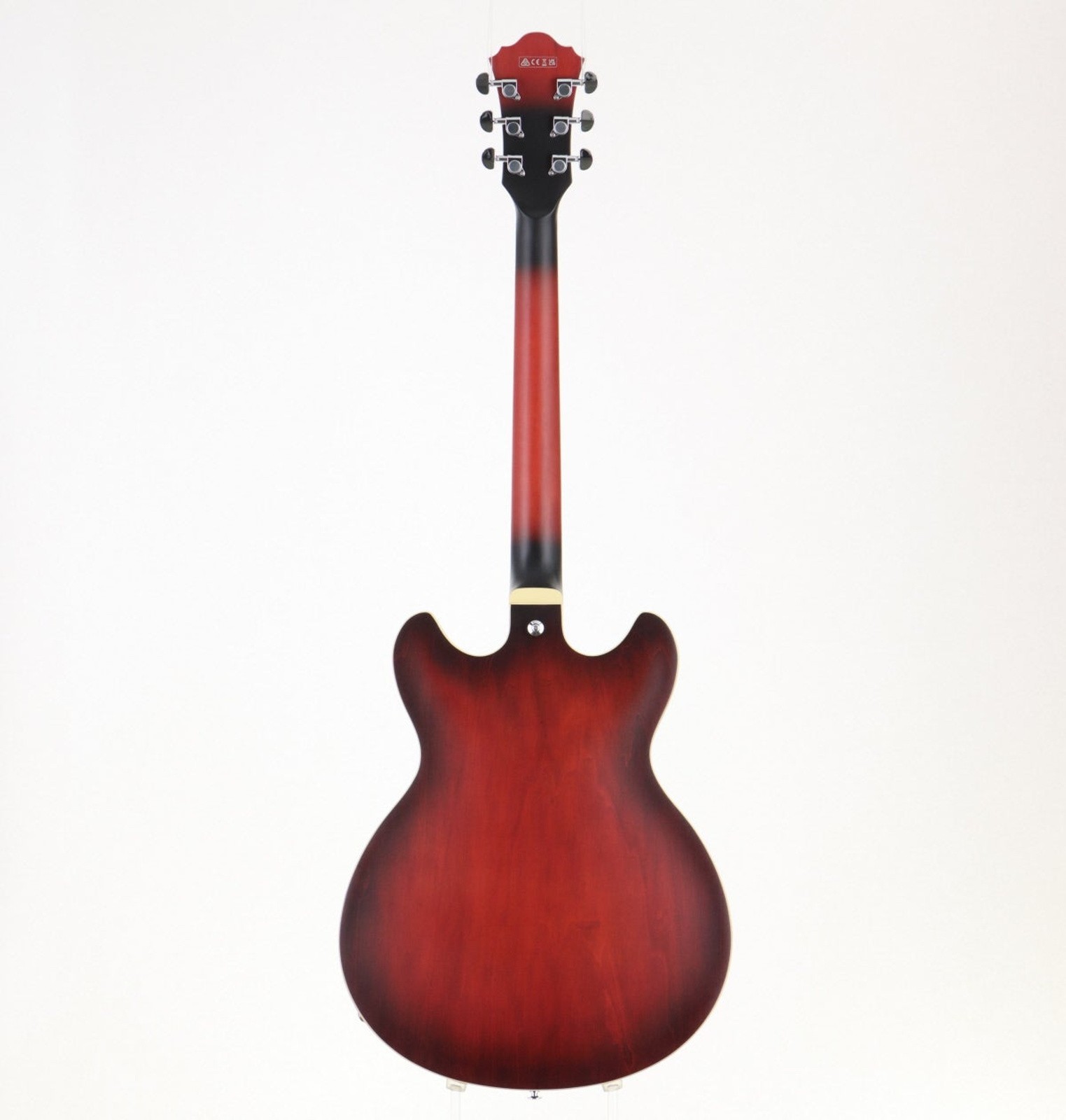 Ibanez AS-53 SRFA Sunburst Red Flat 2021 Used Linden Body w/Soft Case