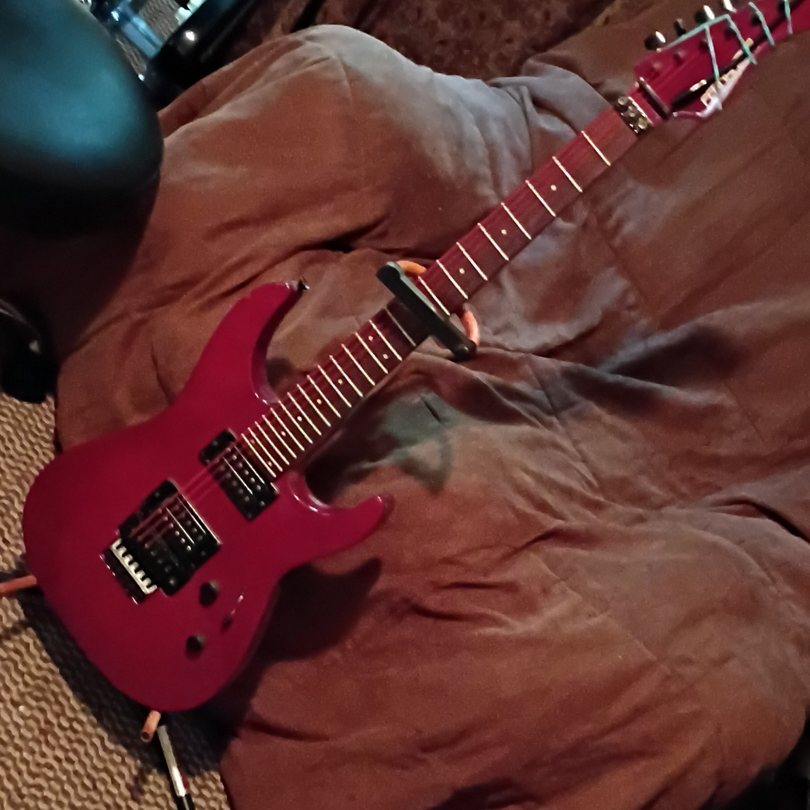 Fernandes 6-String Solid Body Electric Guitar Red Maple Neck Rosewood RH