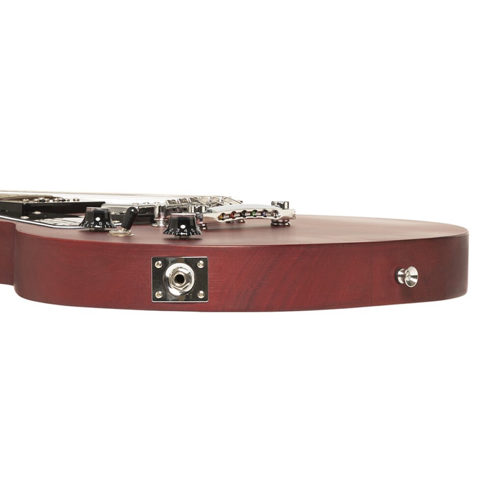 Stagg SEL-HB90 CHRRYL Solid Mahogany P90 LEFT HAND Electric Guitar Cherry