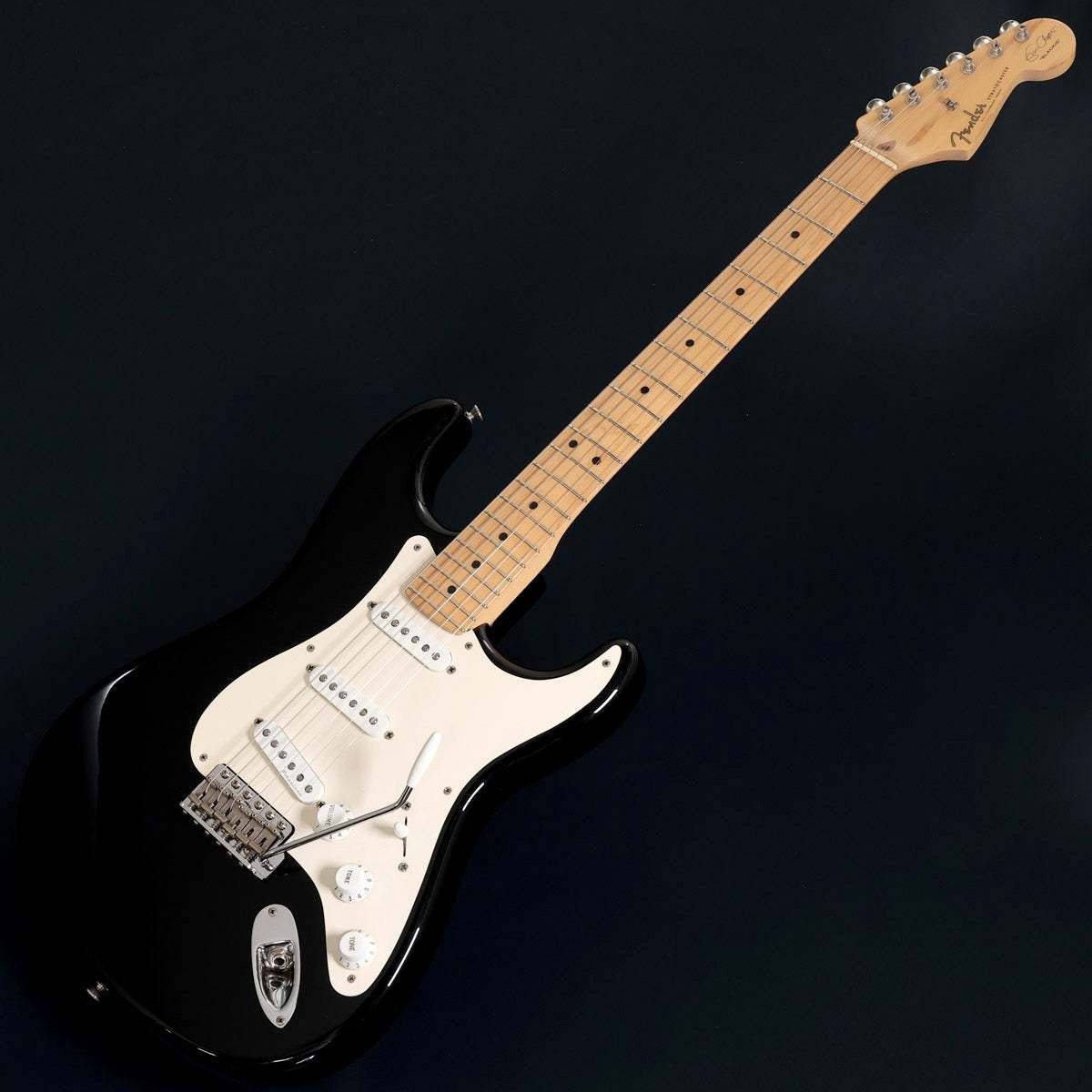 Fender Eric Clapton Stratocaster w Vintage Noiseless Pickups Black 3.75kg Made i