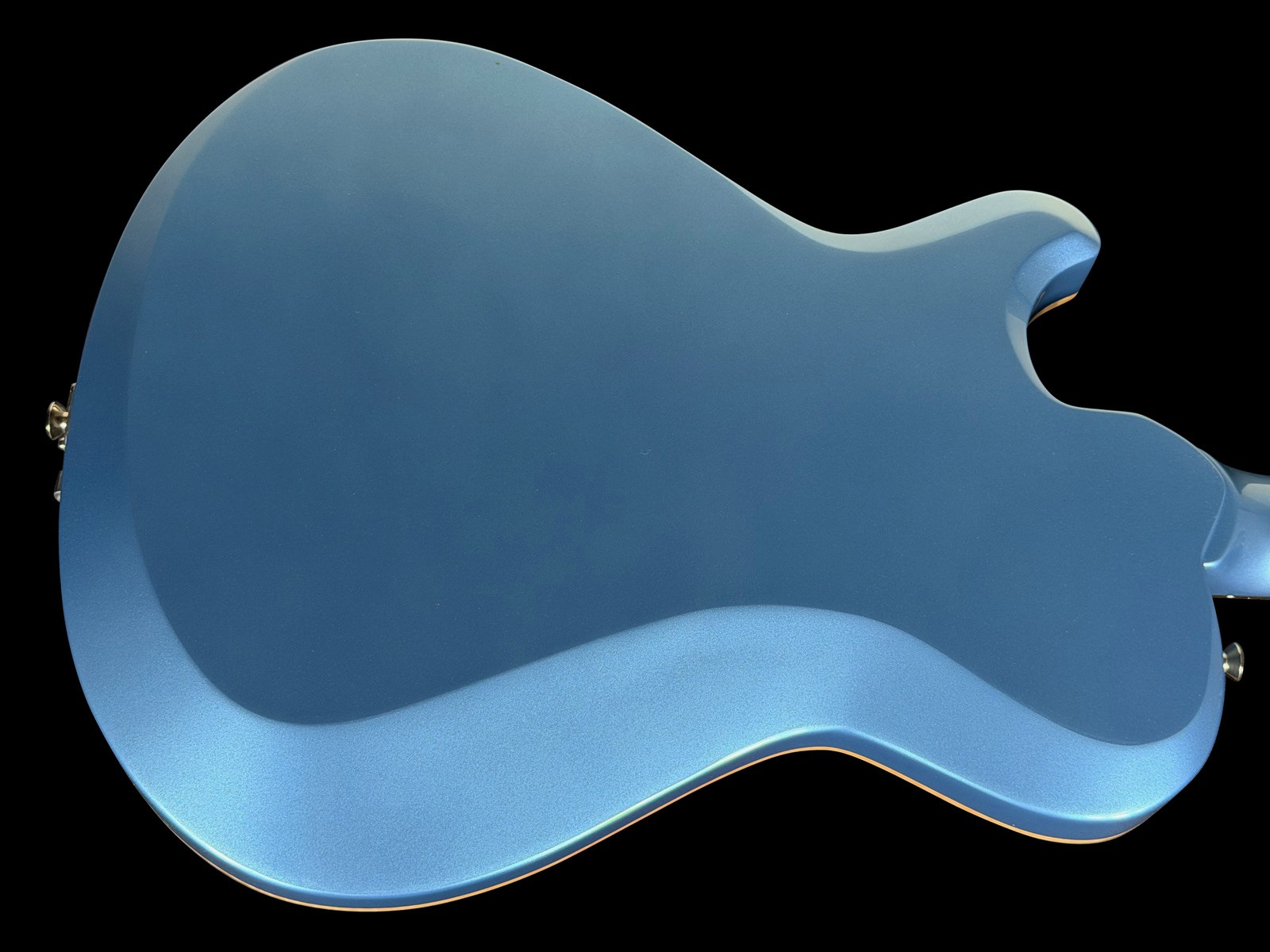2026 KNAGGS CHENA LB HOLLOWBODY w BIGSBY & LIGHTNING BOLT F-HOLES ~ PELHAM BLUE