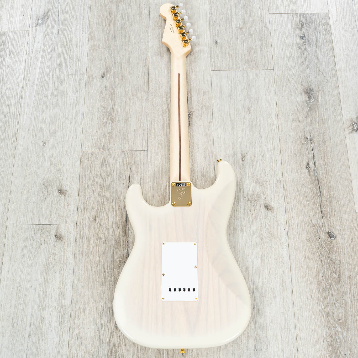 Fender Richie Kotzen Signature Stratocaster Guitar, Transparent White Burst