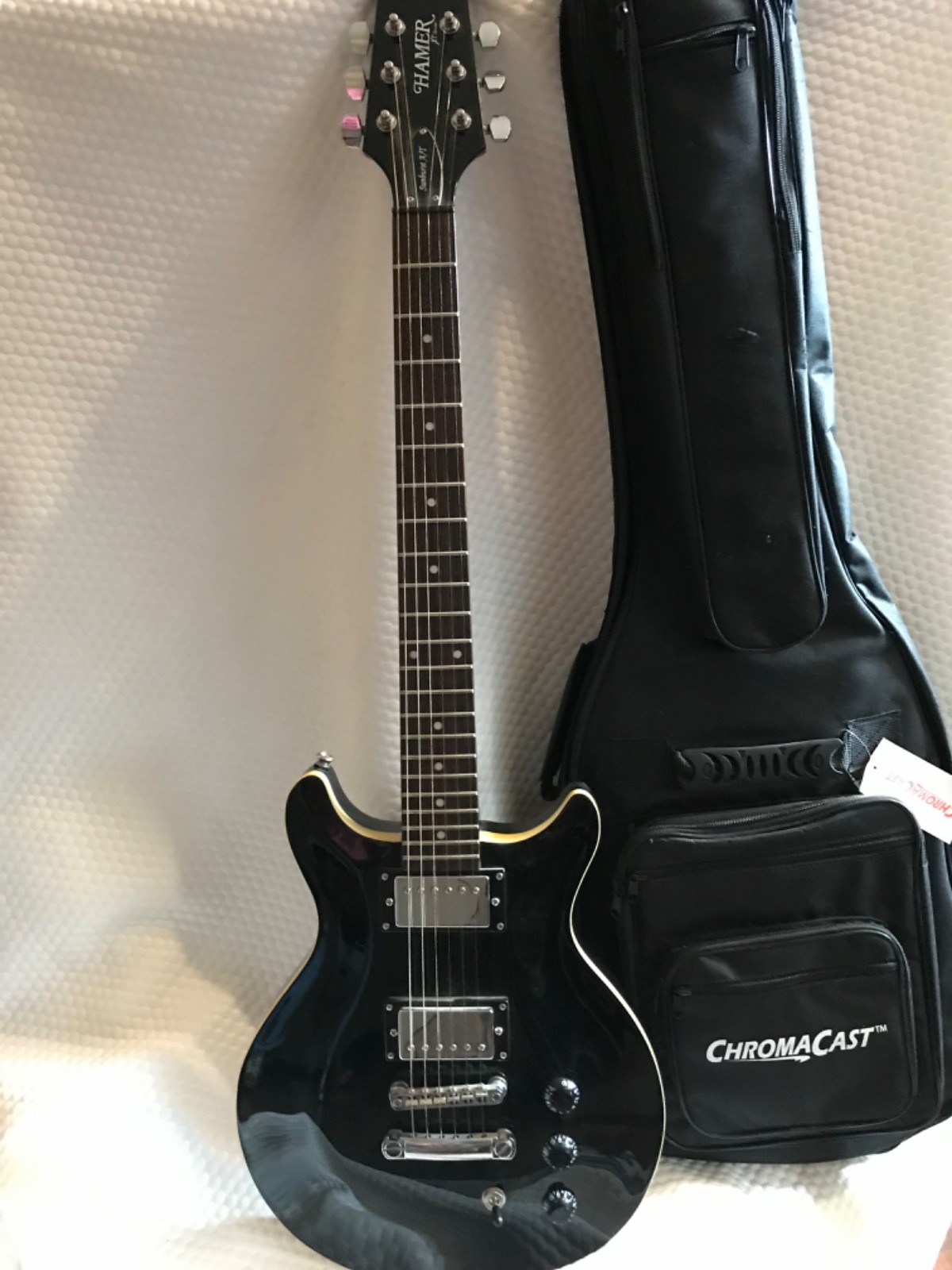 Hamer guitar Sunburst A/T black XT series