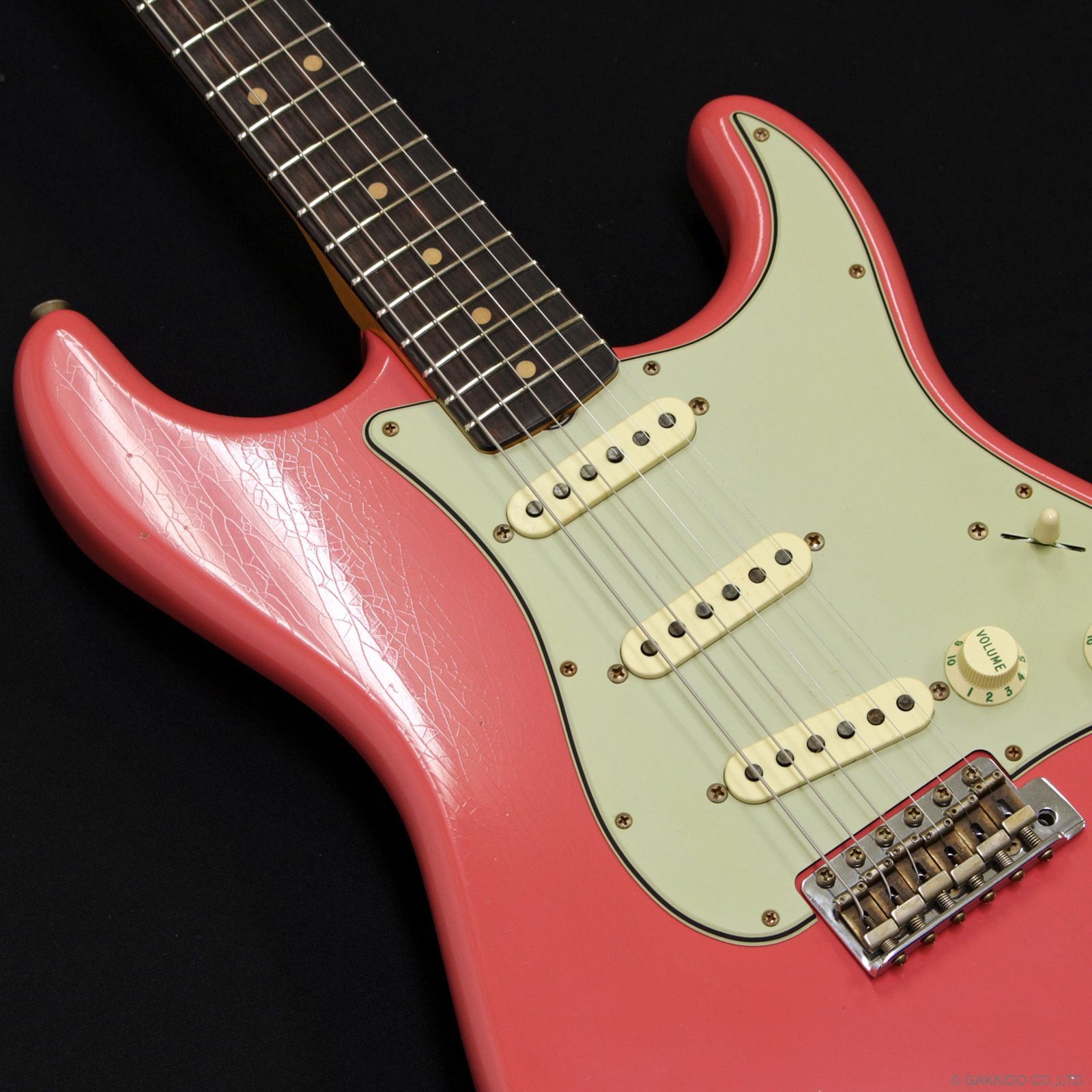 Fender Custom Shop 1964 Stratocaster Journeyman Relic Faded Fiesta Red New