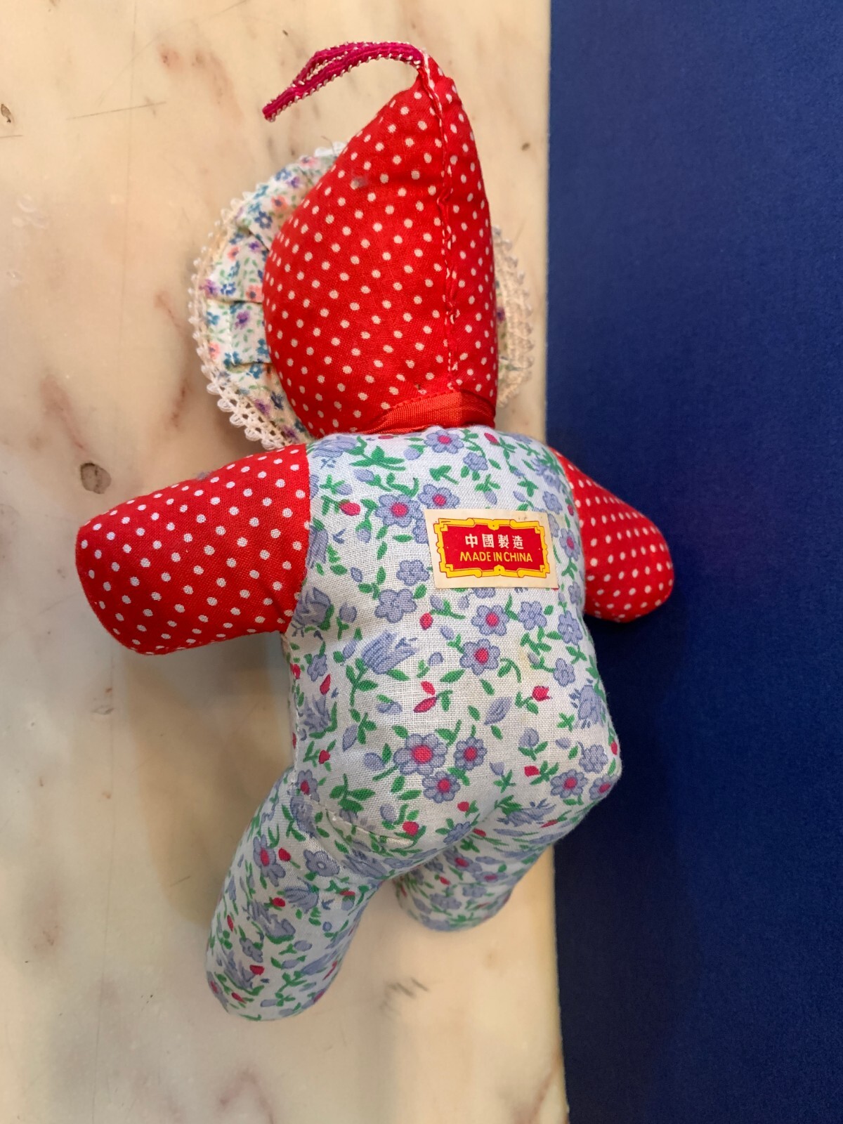 VINTAGE toy doll BABY RED CHINA