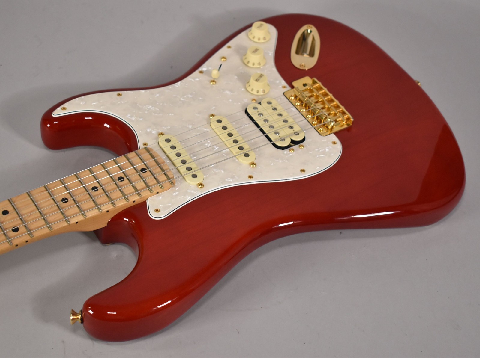 2021 Fender Tash Sultana Stratocaster | Transparent Cherry Finish W/Gig Bag