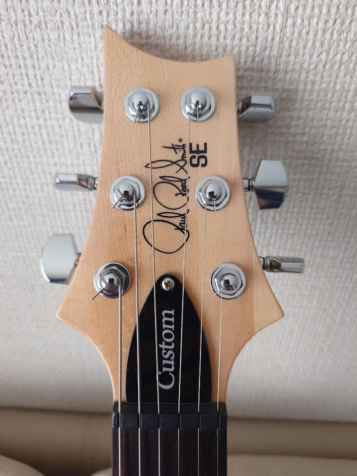 PRS SE Custom 24 Trampas Green with GOTOH Pegs Made in Korea