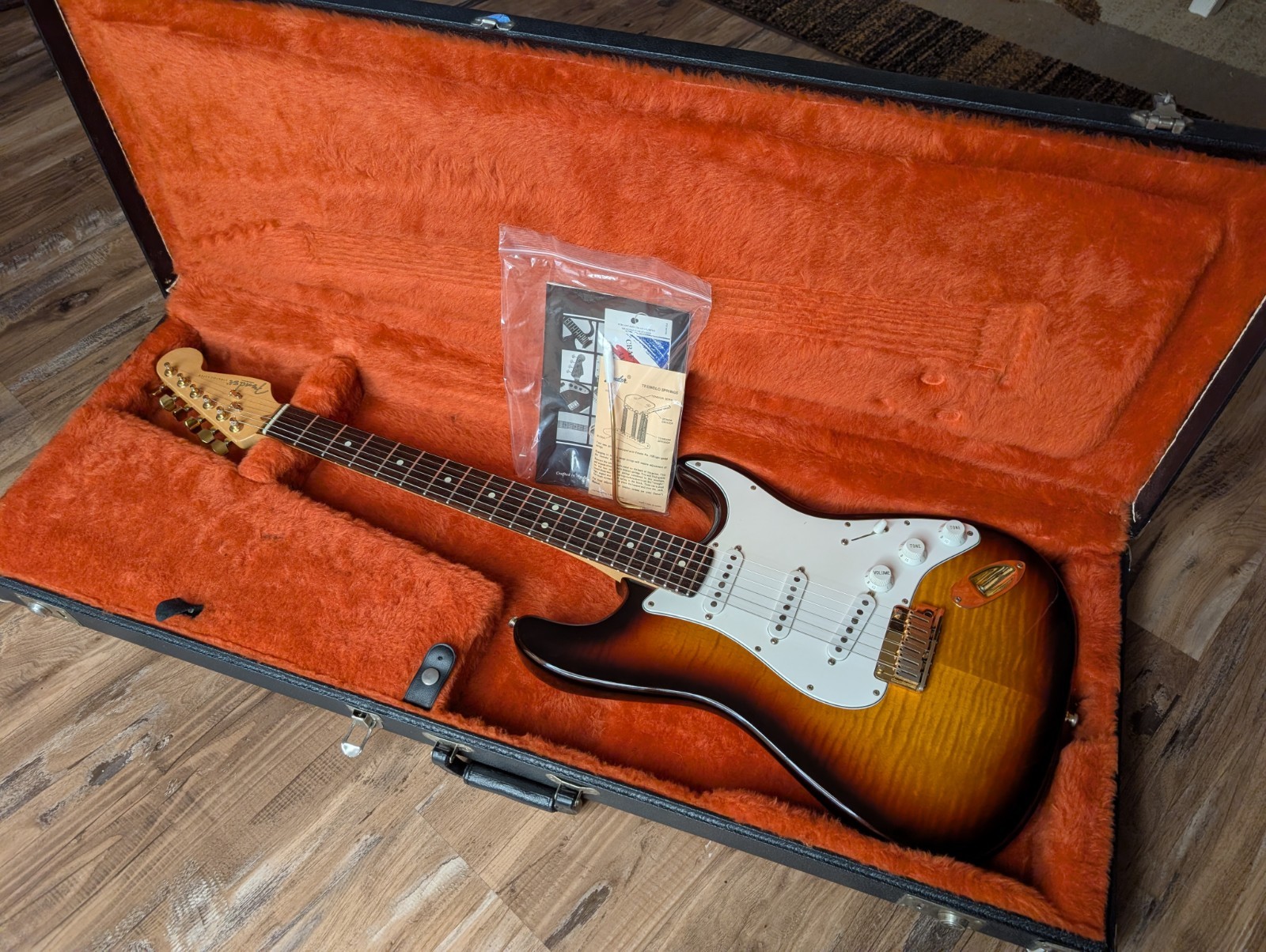 1996 Fender Stratocaster 50th Anniversary Limited Edition Electric Guitar W/OHSC