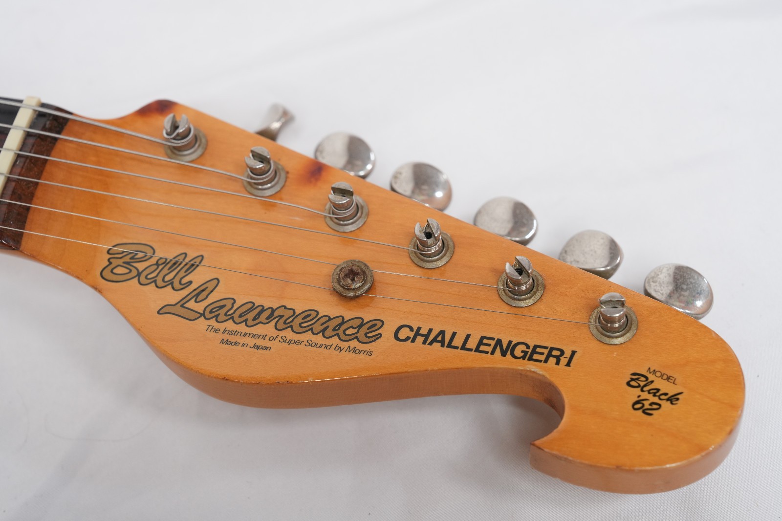 Bill Lawrence CHALLENGER-I Black 62 BCIR 1980s Japanese-made Stratocaster