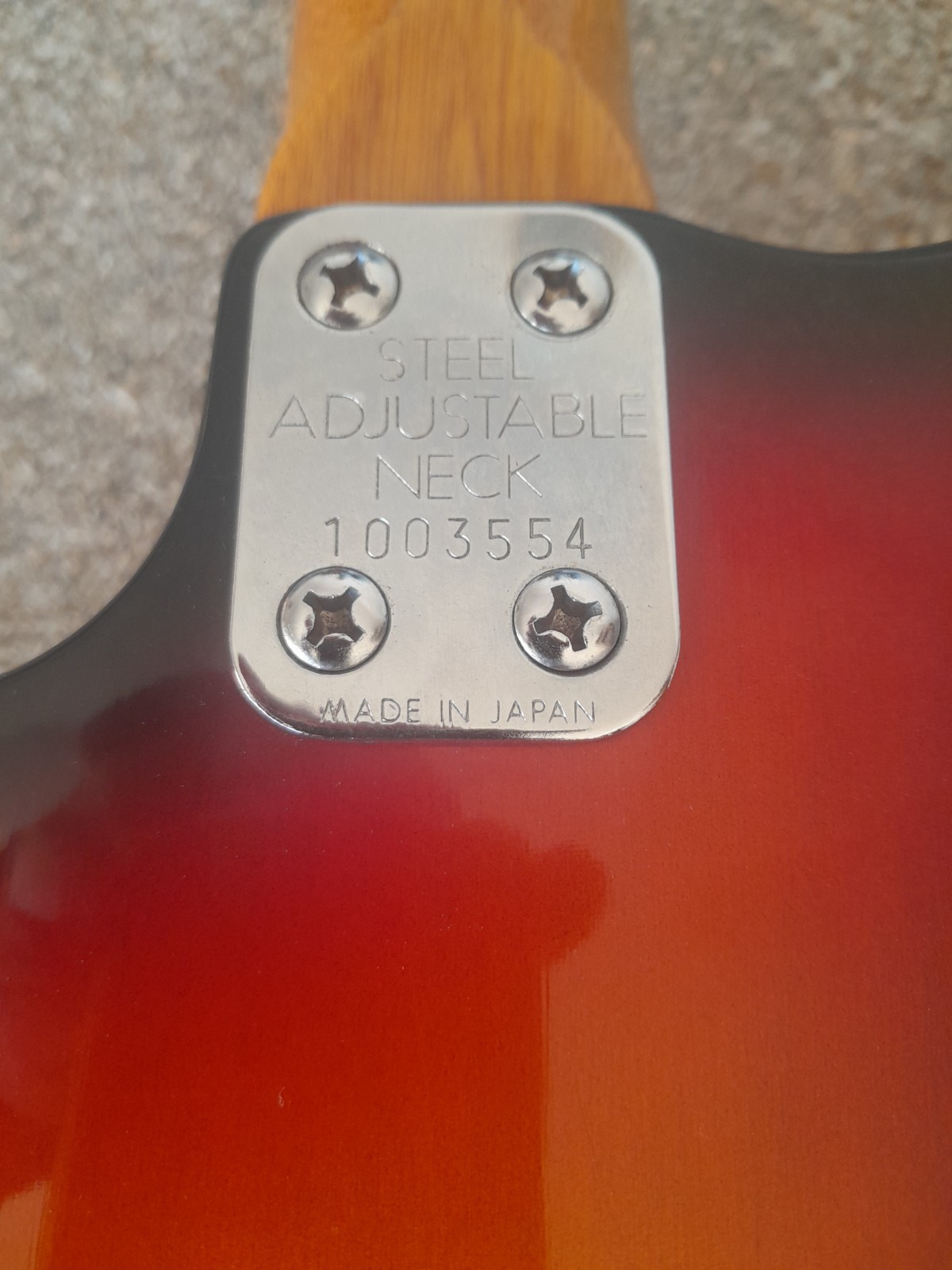 1970 Aria 1532T Offset Guitar Made in Japan Sunburst Matsumoku VG Cond