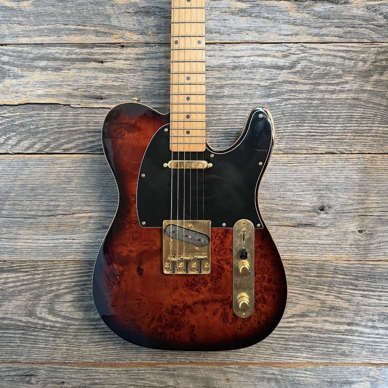 Used Michael Kelly Mod Shop 50 Duncan – Burl Burst w/Bag