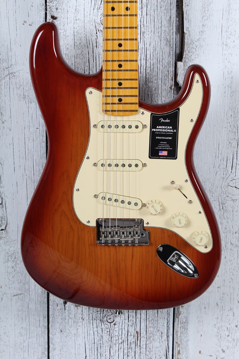 Fender American Professional II Stratocaster Electric Guitar with Hardshell Case