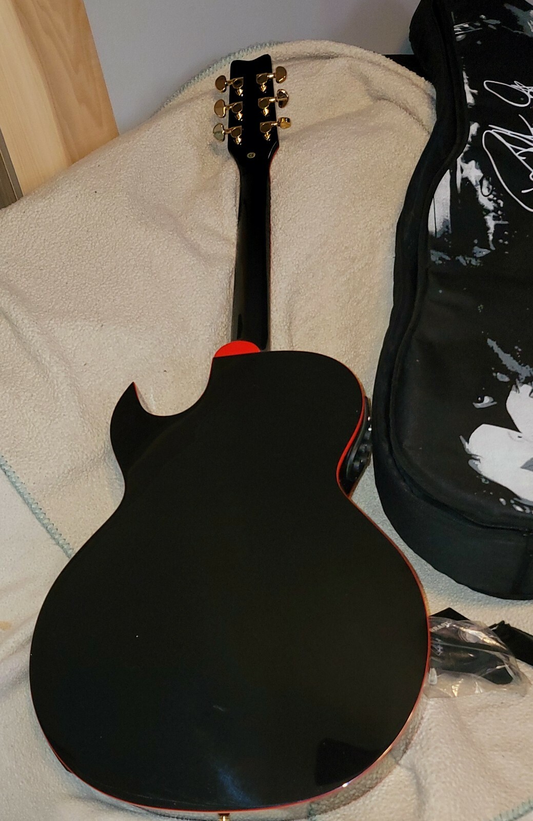 KISS Paul Stanley Signature Acoustic/Electric Guitar washburn ps11e COMPLETE