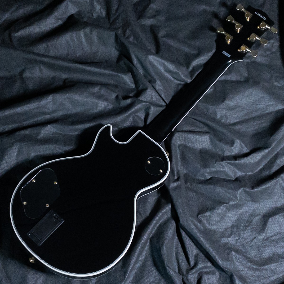GrassRoots G-LPC-MINI Black Les Paul type Electric Guitar New From Japan