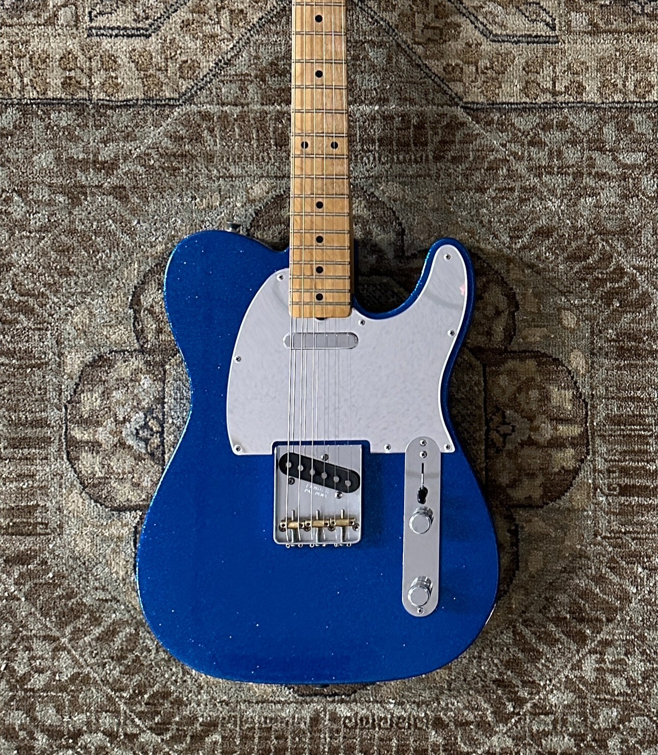 Fender J. Mascis Telecaster in Blue Sparkle w/ Gig Bag & Free Pro Setup