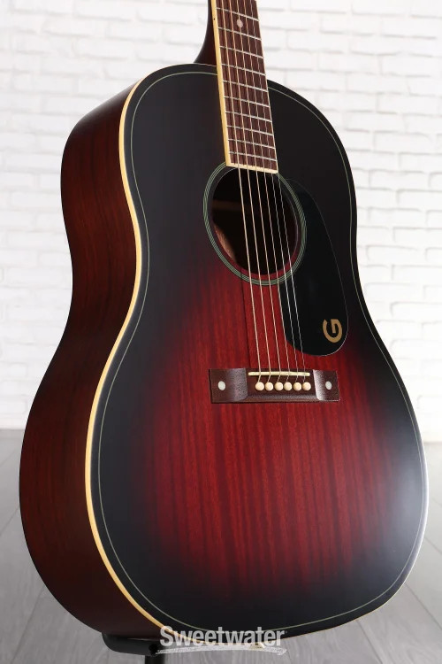 Gretsch Jim Dandy Dreadnought Acoustic Guitar – Deep Cherry Burst