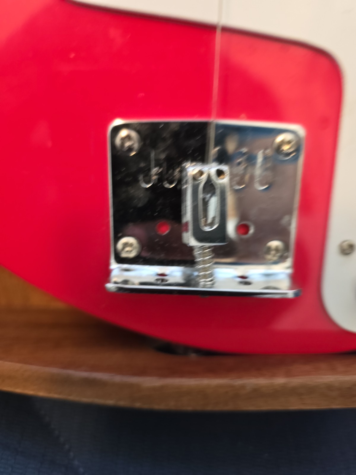 Loog Mini Electric Guitar 3-String Red, Part