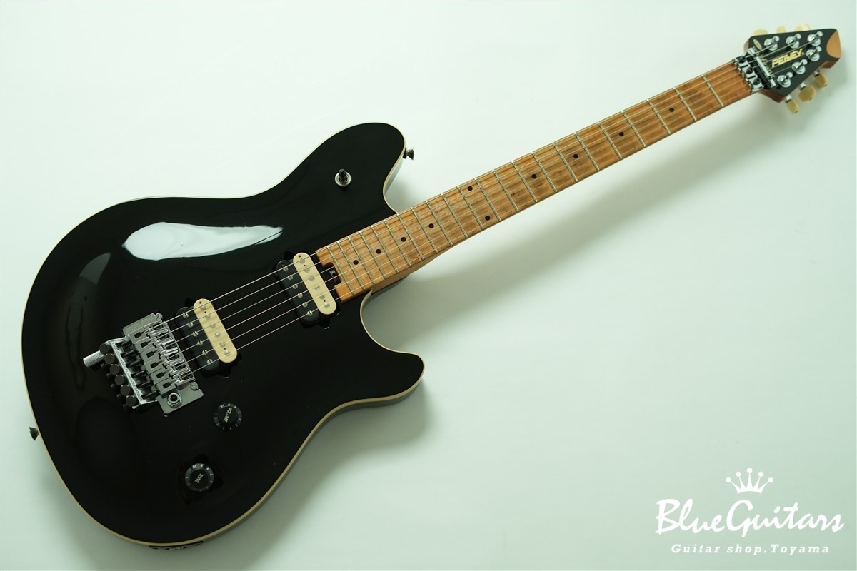 [PEAVEY] Wolfgang USA 1997 Black Electric Guitar With Original Hard Case Used