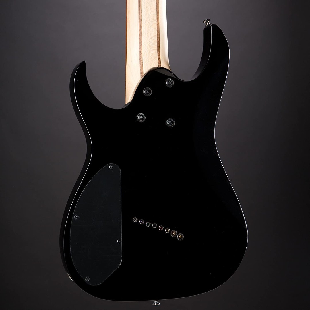 Ibanez Model RGMS8BK Multi Scale 8 String Electric Guitar – Black