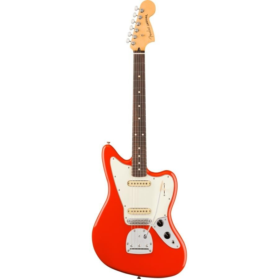 Fender Player II Series Jaguar Coral Red Electric Guitar with Soft Case