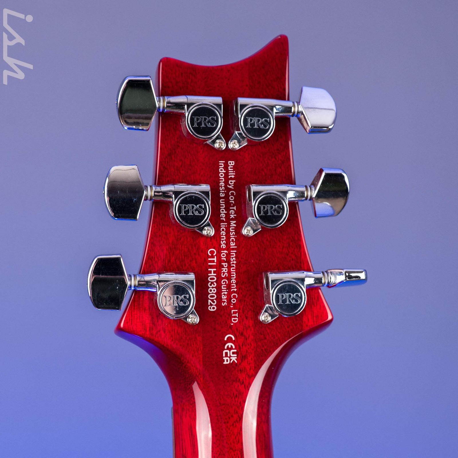 PRS SE DGT Standard Moon Inlay Vintage Cherry