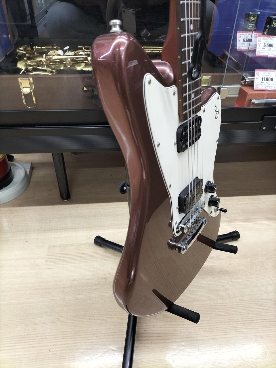 [SAGO] SEED RUTILE BURGUNDY MIST Alderbody Mapleneck Rose plywood fingerboard