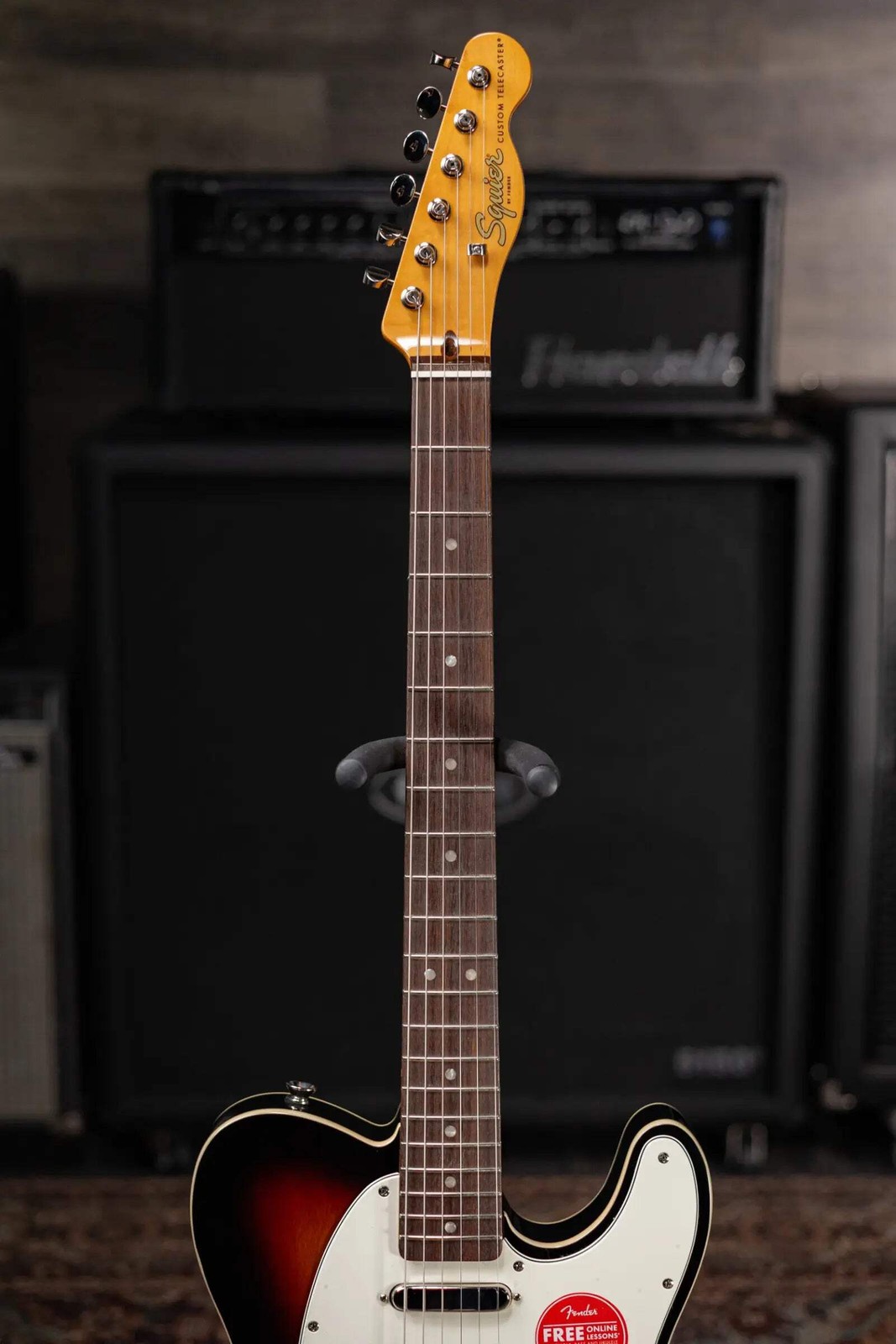 Squier Classic Vibe ’60s Custom Telecaster Electric Guitar – 3-Color Sunburst