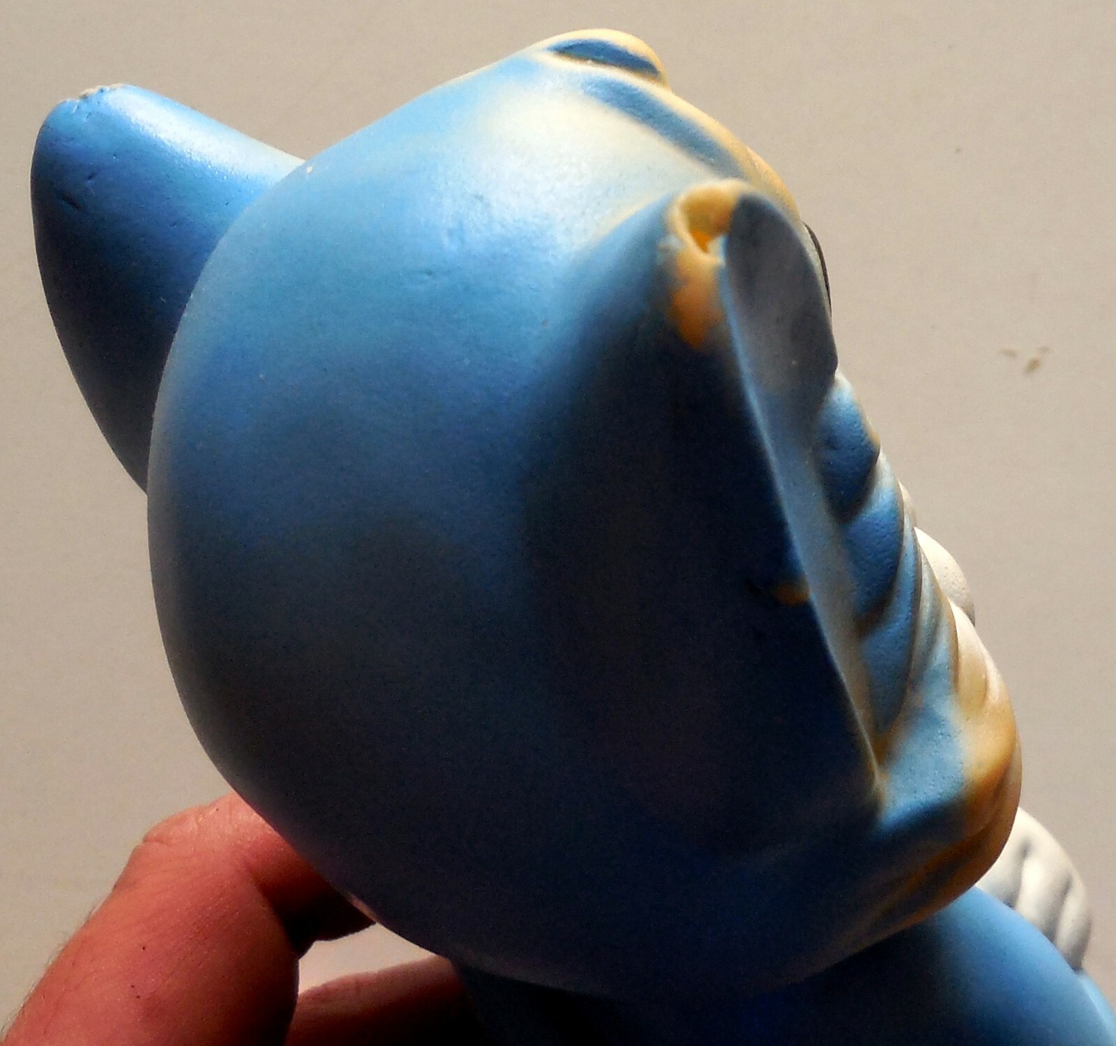 VINTAGE RUBBER TOY SQUEAK TOM (no JERRY) hanna barbera MGM metro golden 1960s