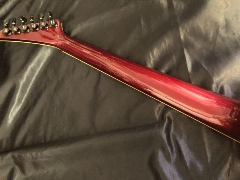 Grover Jackson KV D-120 King V Metallic Red 1990s Electric Guitar