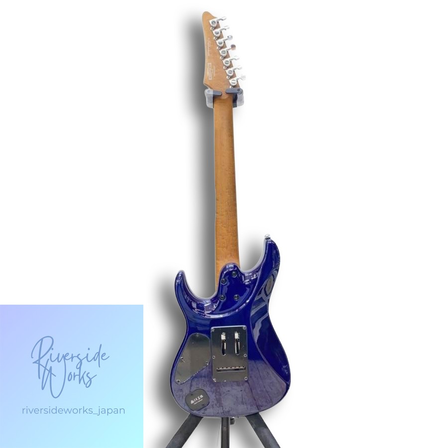 Ibanez AZ PREMIUM 7-String Electric Guitar Blue Strat Type
