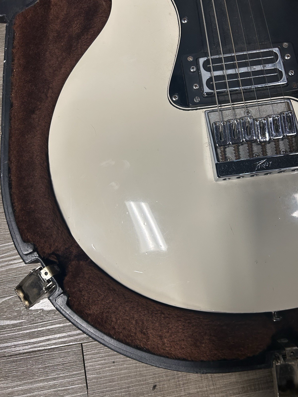 1982 Peavey T60 Electric Guitar – White – USA