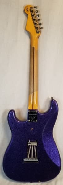 Fender Custom Shop Limited Edition Poblano II Strat Relic, Purple Sparkle, w/HSC