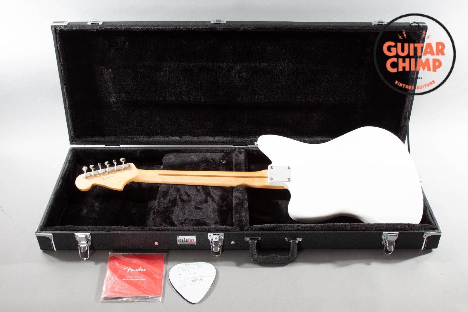 2023 Fender MIJ Japan Hybrid II Jazzmaster Arctic White Rosewood w/ HSC