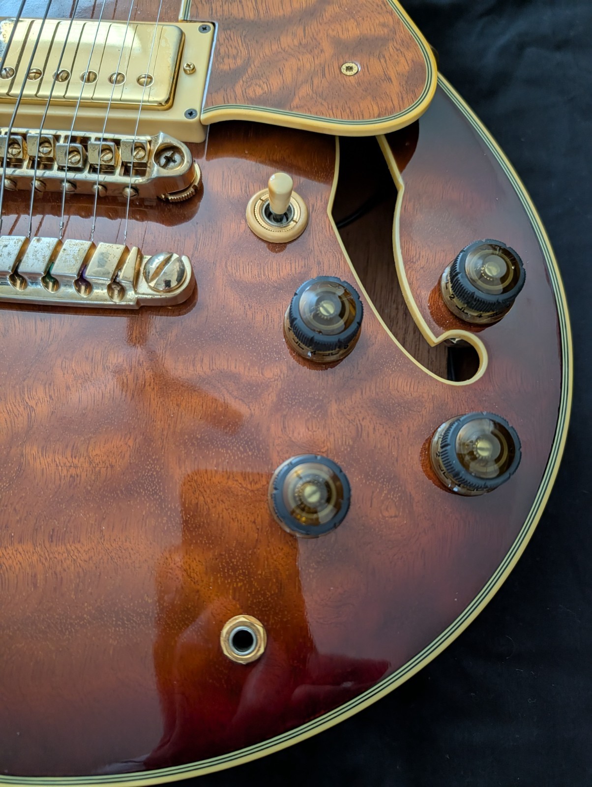 Ibanez Artstar AM200 1988 Burl Mahogany Vintage Semi-Hollow Guitar, Near-Mint