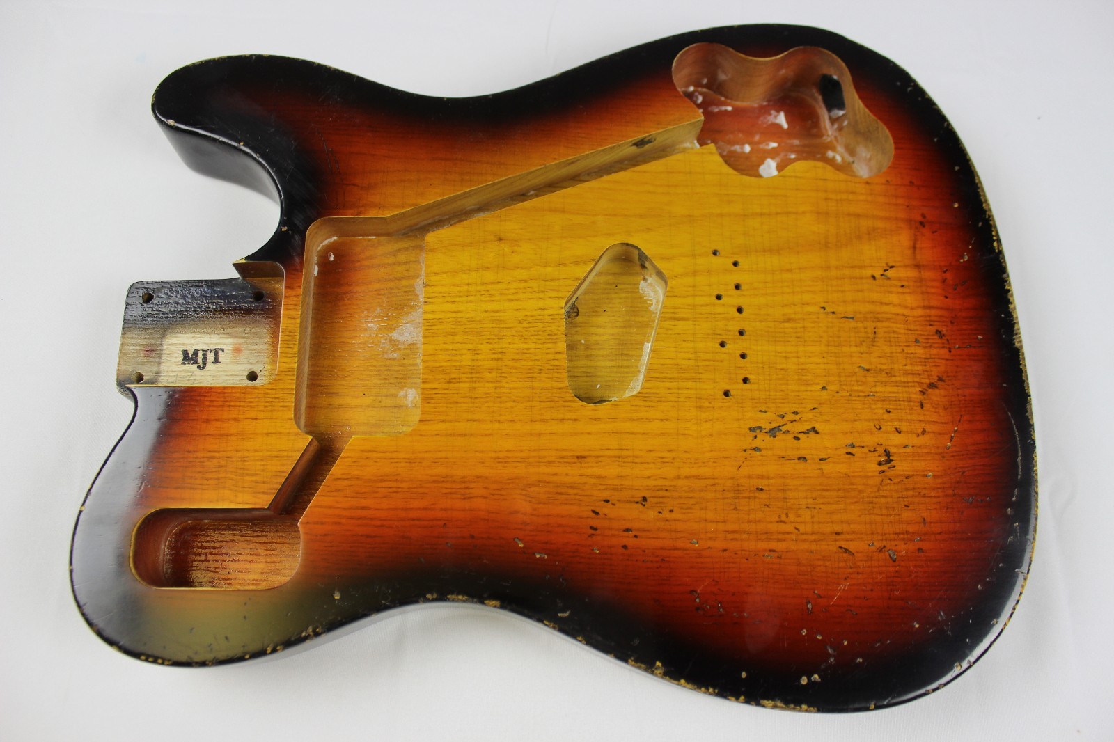 MJT Official Custom Order Vintage Aged Nitro Guitar Body Mark Jenny VTT CUSTOM