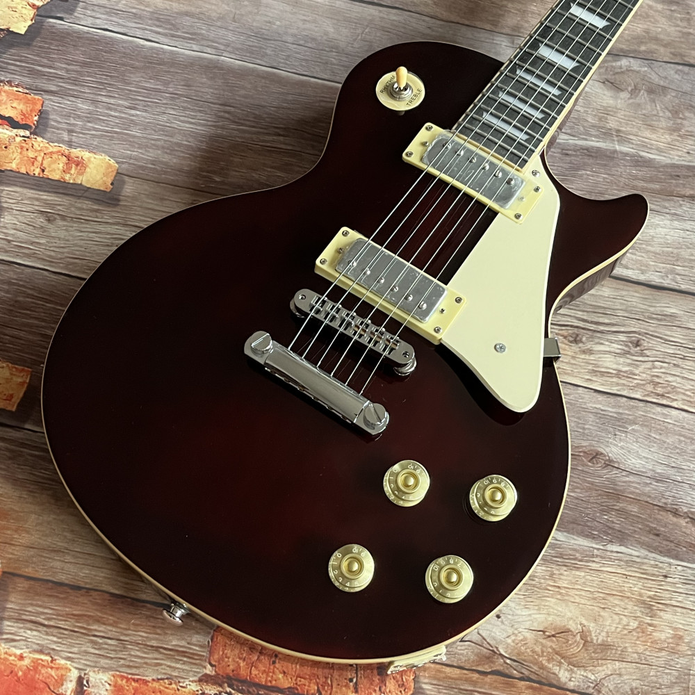 Dark Wine Red Electric Guitar Mini Small Pickups ABR bridge Stainless Frets